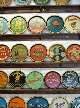 Metal beer trays