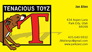 Business Card design example
