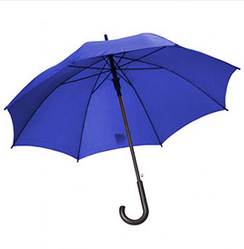 Walking billboard umbrella
